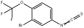 3-Bromo-4-(trifluoromethoxy)phenylisothiocyanate 구조식 이미지