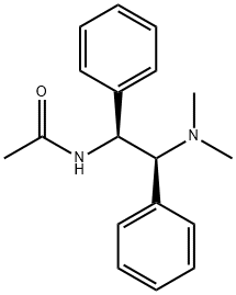 Acetamide, N-[(1S,2S)-2-(dimethylamino)-1,2-diphenylethyl]- 구조식 이미지