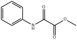 Acetic acid, 2-oxo-2-(phenylamino)-, methyl ester 구조식 이미지