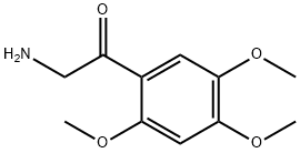 Ethanone, 2-amino-1-(2,4,5-trimethoxyphenyl)- 구조식 이미지