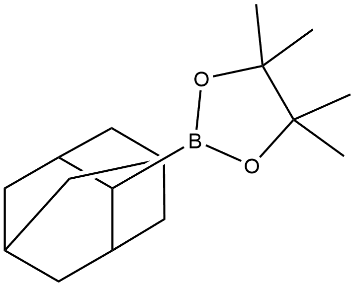 4,4,5,5-Tetramethyl-2-tricyclo[3.3.1.13,7]dec-2-yl-1,3,2-dioxaborolane Structure