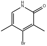 4-Bromo-3,5-Dimethylpyridin-2(1h)-One 구조식 이미지