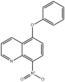 Quinoline, 8-nitro-5-phenoxy- Structure