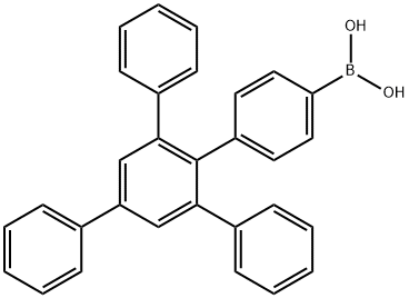 Boronic acid, B-(4',6'-diphenyl[1,1':2',1''-terphenyl]-4-yl)- 구조식 이미지