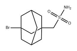 Tricyclo[3.3.1.13,7]decane-1-methanesulfonamide, 3-bromo- Structure