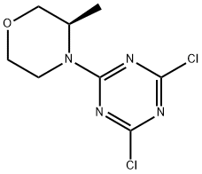 (R)-4-(4,6-Dichloro-1,3,5-triazin-2-yl)-3-methylmorpholine Structure