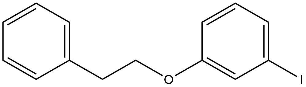 1-Iodo-3-(2-phenylethoxy)benzene Structure