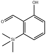 2-Hydroxy-6-(trimethylsilyl)benzaldehyde 구조식 이미지