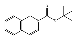 2(1H)-Isoquinolinecarboxylic acid, 1,1-dimethylethyl ester Structure