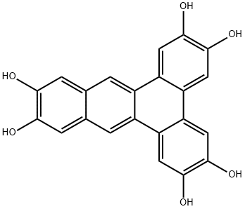 Benzo[b]triphenylene-2,3,6,7,11,12-hexol Structure