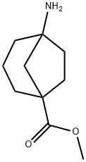 Bicyclo[3.2.1]octane-1-carboxylic acid, 5-amino-, methyl ester Structure