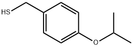 [4-(propan-2-yloxy)phenyl]methanethiol Structure