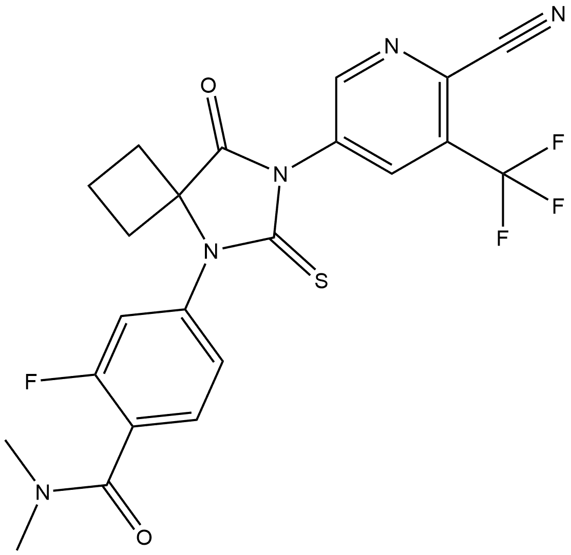 Apalutamide impurity 05 Structure