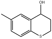 2H-1-Benzothiopyran-4-ol, 3,4-dihydro-6-methyl- Structure