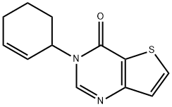 3-(Cyclohex-2-en-1-yl)thieno[3,2-d]pyrimidin-4(3H)-one Structure