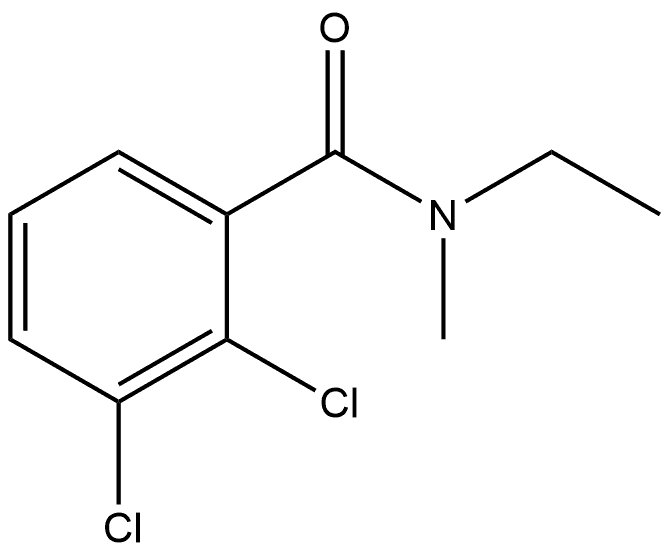 2,3-Dichloro-N-ethyl-N-methylbenzamide 구조식 이미지