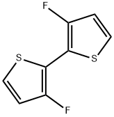 2,2'-Bithiophene, 3,3'-difluoro- Structure