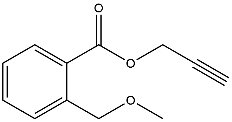 2-Propyn-1-yl 2-(methoxymethyl)benzoate Structure