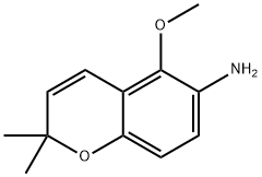 5-Methoxy-2,2-dimethyl-2H-1-benzopyran-6-amine Structure