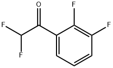 1-(2,3-difluorophenyl)-2,2-difluoroethan-1-one Structure