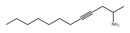 4-Dodecyn-2-amine 구조식 이미지