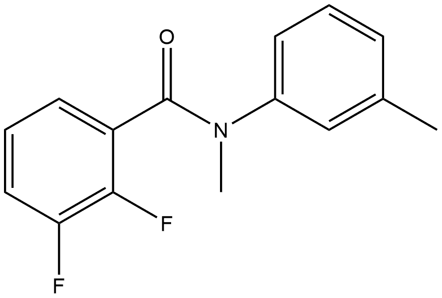 2,3-Difluoro-N-methyl-N-(3-methylphenyl)benzamide Structure