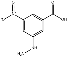 3-Hydrazinyl-5-nitrobenzoic acid 구조식 이미지