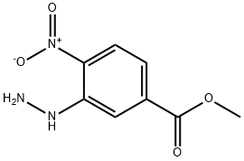 Methyl 3-hydrazinyl-4-nitrobenzoate Structure