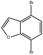 Benzofuran, 4,7-dibromo- Structure