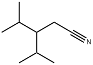 Pentanenitrile, 4-methyl-3-(1-methylethyl)- Structure