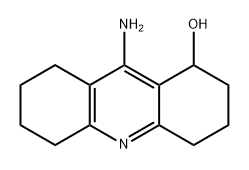 1-Acridinol, 9-amino-1,2,3,4,5,6,7,8-octahydro- Structure