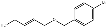 2-Buten-1-ol, 4-[(4-bromophenyl)methoxy]-, (E)- (9CI) Structure