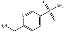 3-Pyridinesulfonamide, 6-(aminomethyl)- 구조식 이미지