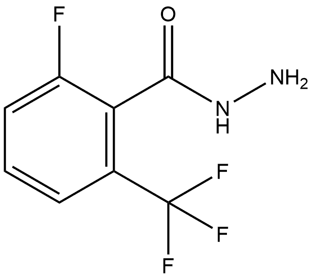 2-Fluoro-6-(trifluoromethyl)benzoic acid hydrazide Structure