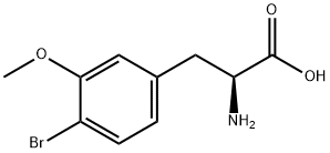 L-Phenylalanine, 4-bromo-3-methoxy- Structure