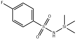4-Fluoro-N-(trimethylsilyl)benzenesulfonamide Structure