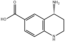 (R)-4-Amino-1,2,3,4-tetrahydroquinoline-6-carboxylic acid 구조식 이미지