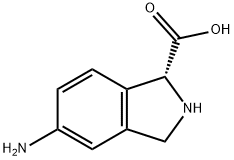 (R)-5-Aminoisoindoline-1-carboxylic acid Structure