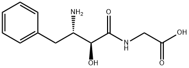 2-((2S,3S)-3-amino-2-hydroxy-4-phenylbutanamido)acetic acid Structure