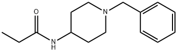 Propanamide, N-[1-(phenylmethyl)-4-piperidinyl]- Structure