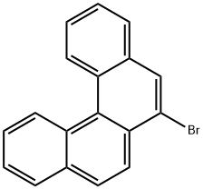 Benzo[c]phenanthrene, 6-bromo- Structure