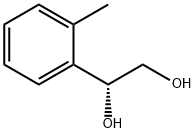 1,2-Ethanediol, 1-(2-methylphenyl)-, (1R)- Structure