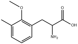 2-amino-3-(2-methoxy-3-methylphenyl)propanoic acid Structure