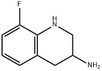 8-Fluoro-1,2,3,4-tetrahydroquinolin-3-amine 구조식 이미지