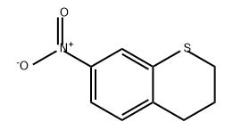 2H-1-Benzothiopyran, 3,4-dihydro-7-nitro- Structure