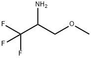2-Propanamine, 1,1,1-trifluoro-3-methoxy- Structure