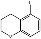 5-Fluoro-3,4-dihydro-2H-1-benzopyran Structure
