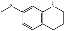 7-methylsulfanyl-1,2,3,4-tetrahydroquinoline Structure