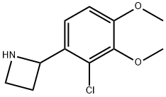 Azetidine, 2-(2-chloro-3,4-dimethoxyphenyl)- 구조식 이미지