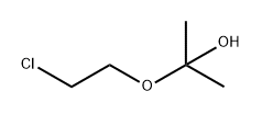 2-Propanol, 2-(2-chloroethoxy)- Structure